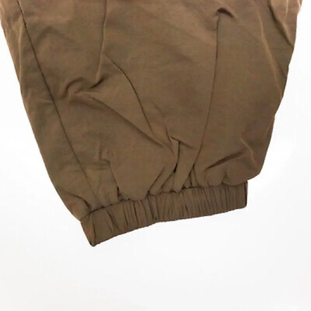 (A4) GOOD AMERICAN‎ Essential Cargo Pants, Color Mocha, Size 3, NWT